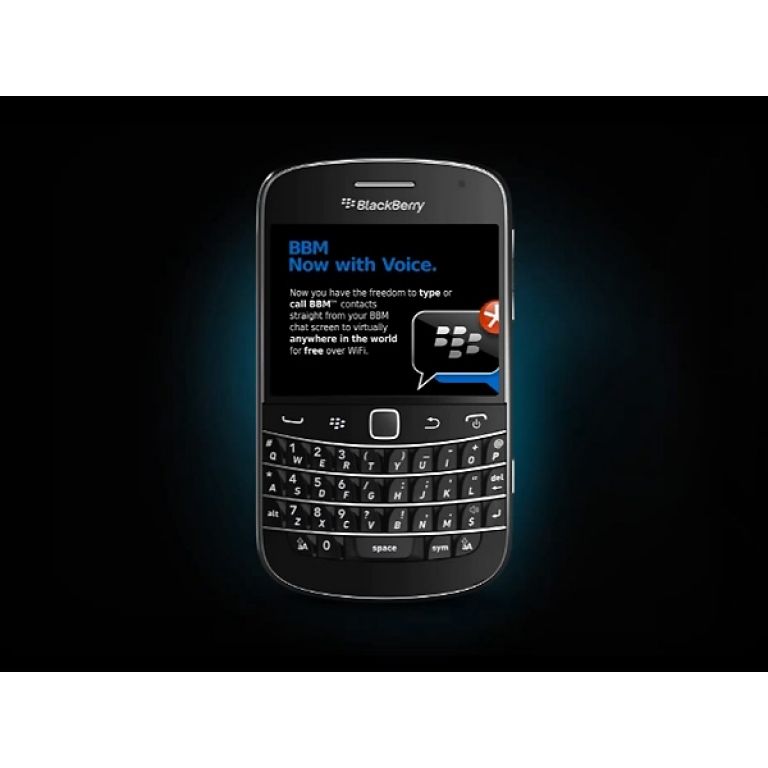 BlackBerry ampla equipos compatibles con chat de voz va Wi-Fi