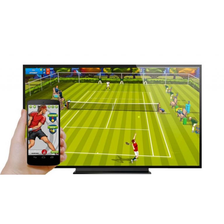 Usando tu Chromecast y un Nexus 5, Motion Tennis emula la jugabilidad del Wii 