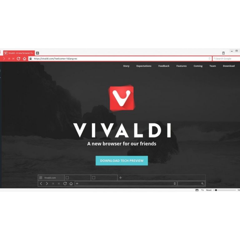 Un nuevo navegador llamado Vivaldi