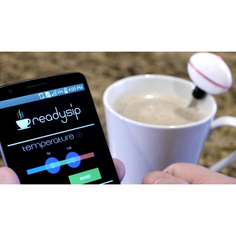 ReadySip convierte tu smartphone en termmetro para bebidas