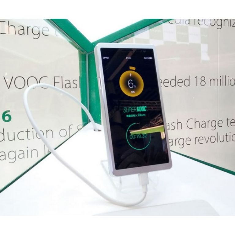 Oppo present tecnologa capaz de cargar tu celular en 15 minutos