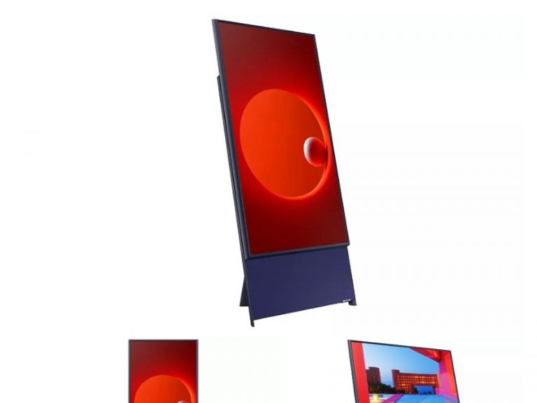 Samsung anunci una TV vertical, porque ese es el mundo donde vivimos ahora