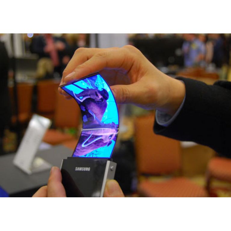 Samsung lanzar telfonos con pantalla flexible