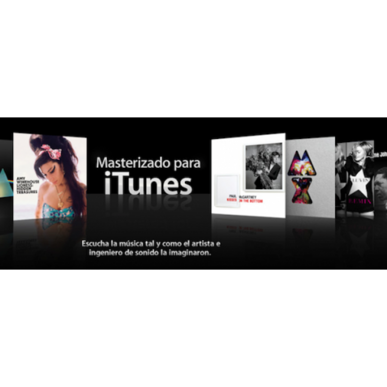 Para los amantes de la alta fidelidad Apple presenta Masterizado para iTunes.